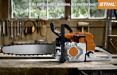 Stihl: Lego Chainsaw