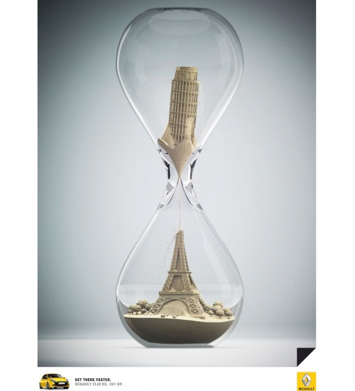 Renault Clio RS: Sandglass