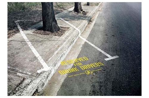Reserved for drunk drivers