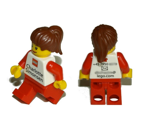Lego business cards