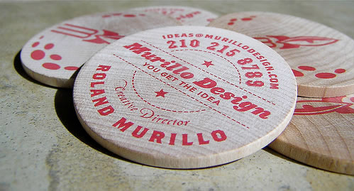 Murillo Design business cards