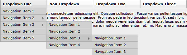 Smart Multi Level Navigation Menus
