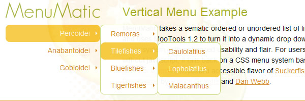 Smart Multi Level Navigation Menus