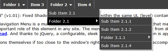 Smart Multi Level Navigation Menus