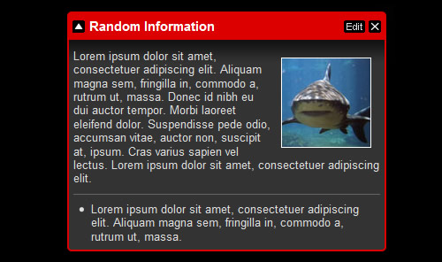 Expand-collapse Transition Effects