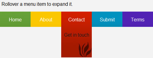 Expand-collapse Transition Effects