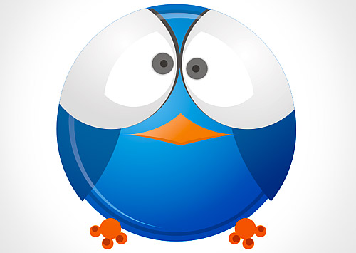 REDmillion Stupid looking Twitter Bird