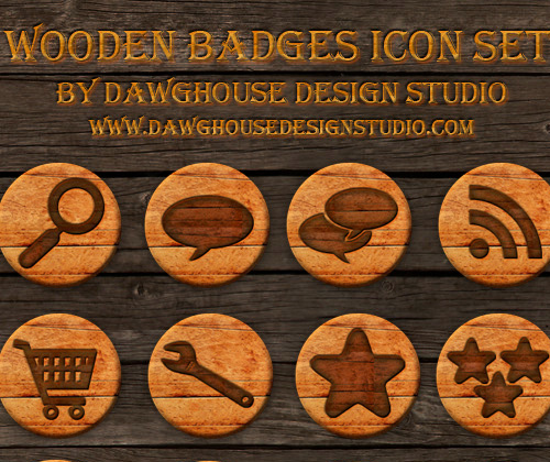 27 Free Wooden Badges