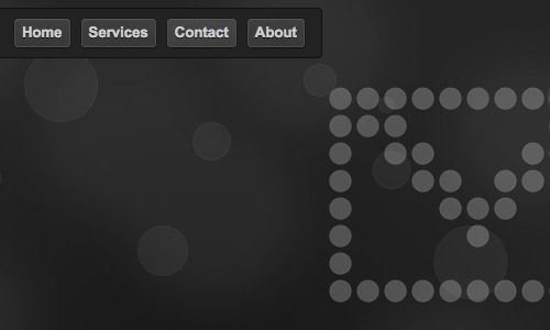 Halftone Navigation Menu With jQuery & CSS3