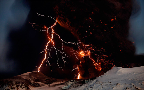 Eyjafjallajokull volcano