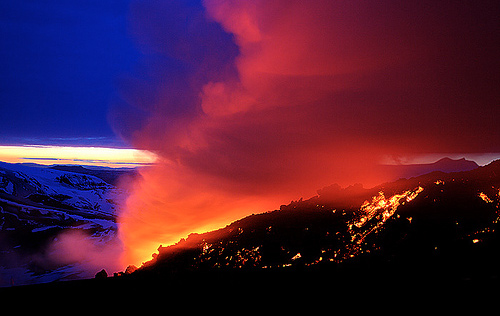 Fimmvörðuháls volcano