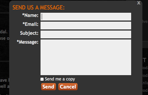 jQuery SimpleModal Contact Form (SMCF)