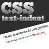 CSS text-indent: An Excellent Trick To Style Your HTML Form