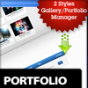 Simple Portfolio and Gallery Manager in PHP